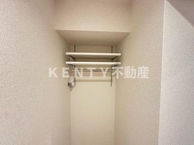 【収納】 | ディアレイシャス平和島 | 専用の収納スペースです