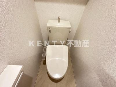 【トイレ】 | ディアレイシャス平和島 | コンパクトで使いやすいトイレです