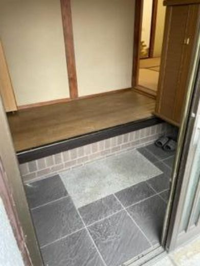 堺市中区土師町2丁　戸建ての玄関