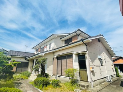 広川町一條貸家の外観|外観もきれいです