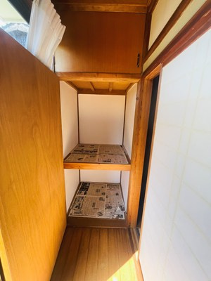 広川町一條貸家の収納|十分な収納スペースがあります