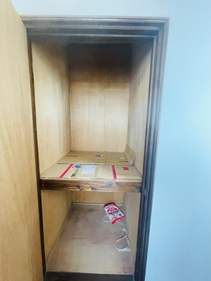 広川町一條貸家の収納|収納のためのスペースです