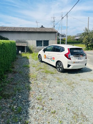 広川町一條貸家の駐車場|駐車場があります