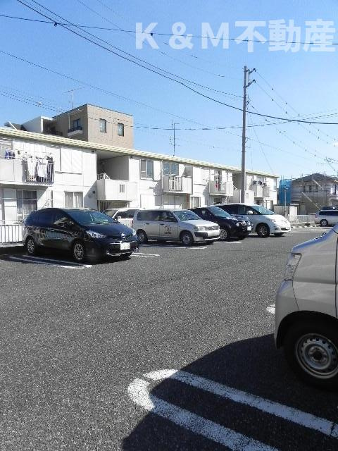 ロックガーデン森Ｂの駐車場|駐車場です