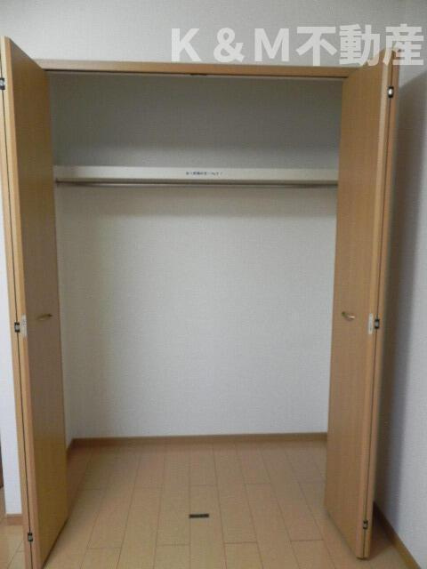 ロックガーデン森Ｂの収納|専用の収納スペースです