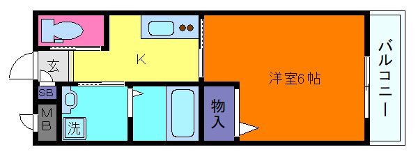 プリュニエ本山の間取り