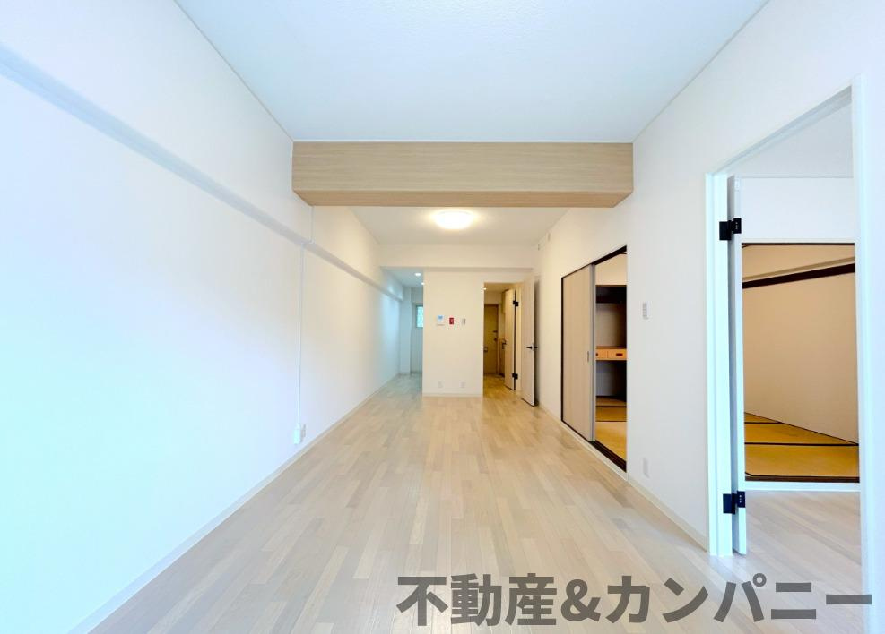 チュリス道後の居間・リビング|使いやすい居間です