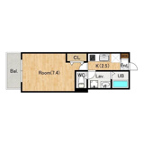 所沢市大字下安松のアパートの画像