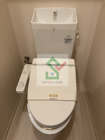 ヴィラグランデ2のトイレ