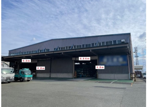 ダルマ中島第一倉庫の外観