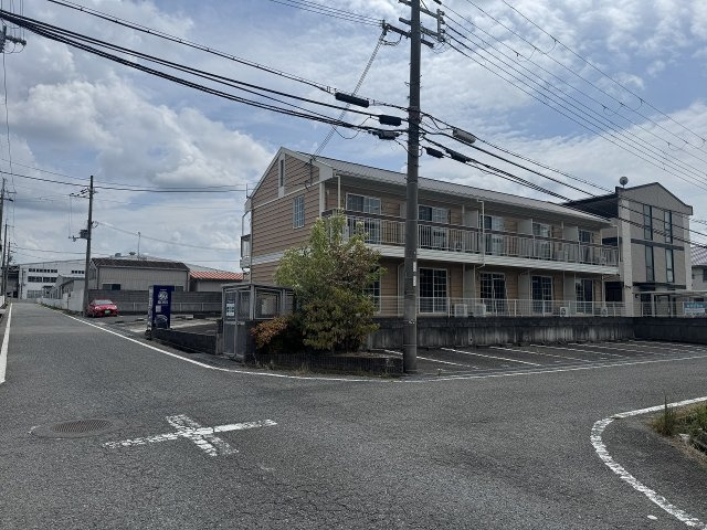 喜田1丁目分譲地（1号地）の前面道路含む現地写真