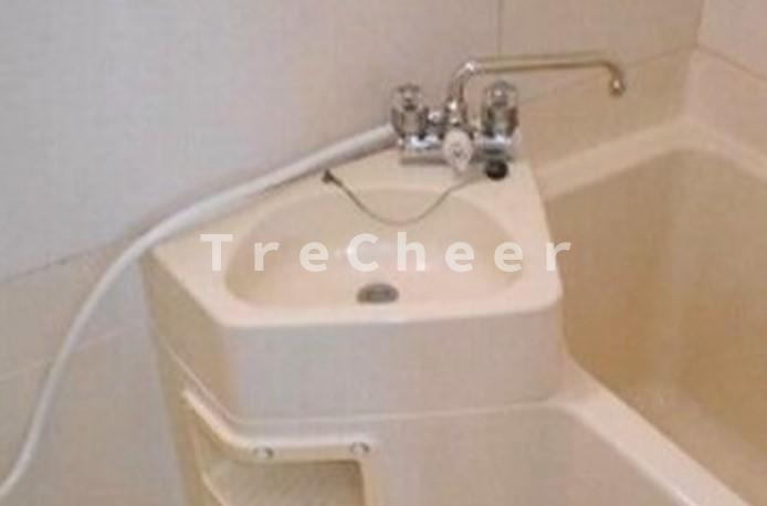 ヴィラサンポートの洗面所