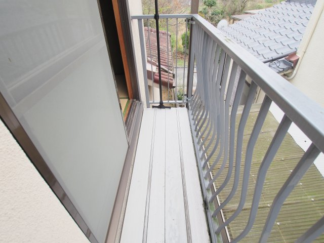 平谷戸建て（池田貸家）のバルコニー