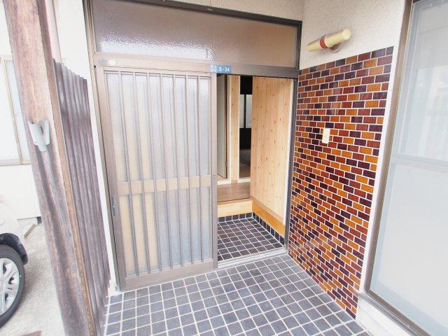 平谷戸建て（池田貸家）の玄関
