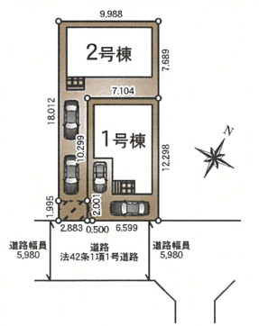 【区画図】 | 戸塚東3丁目新築戸建　戸塚東第11　全2棟 | 2号棟のご紹介です♪