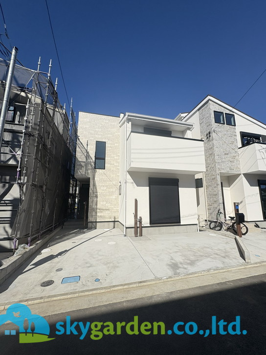 茅ヶ崎市浜須賀　新築戸建　全9棟3号棟の外観