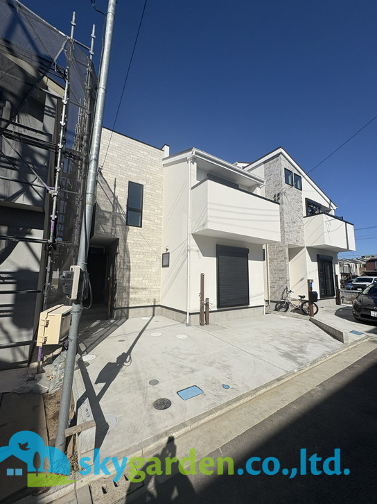 茅ヶ崎市浜須賀　新築戸建　全9棟3号棟の外観