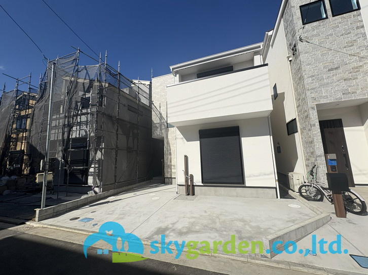 茅ヶ崎市浜須賀　新築戸建　全9棟3号棟の外観