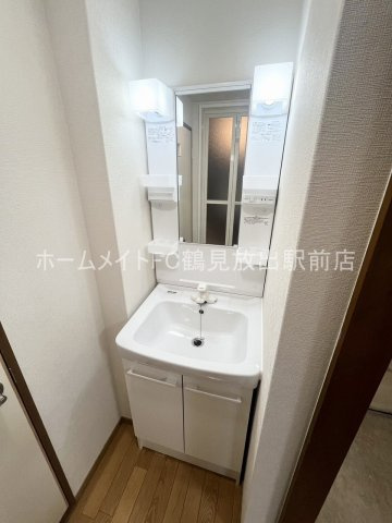 大阪市鶴見区今津中４丁目の賃貸マンションの独立洗面台