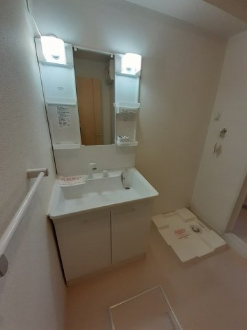 ソレーユの洗面所|広い洗面スペースです★