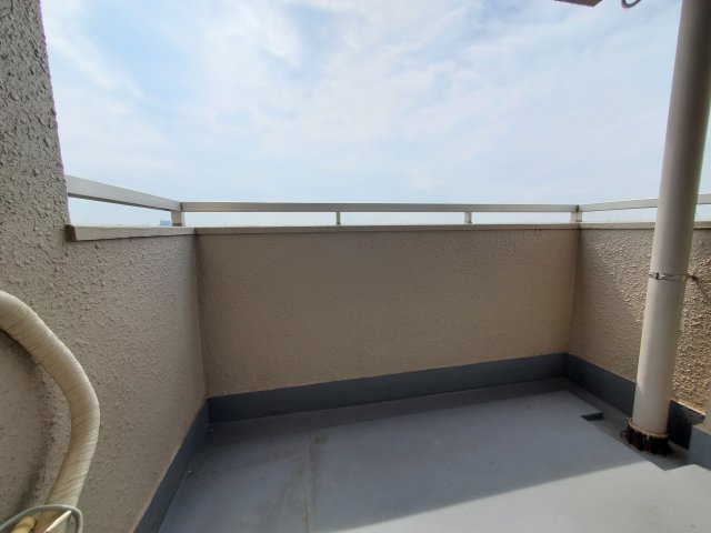 グリーンパーク第1八潮のバルコニー|落ち着いた時間を過ごせるバルコニーです