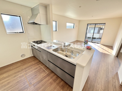 【キッチン】 | 御殿場市二枚橋 新築一戸建て | きれいなキッチンです