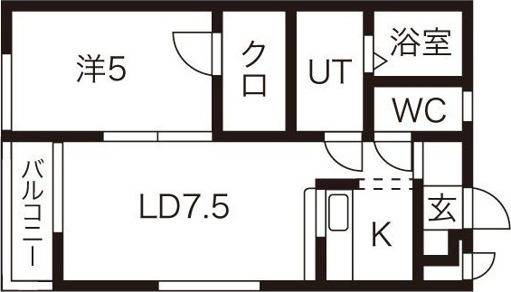 セリーヌBの間取り