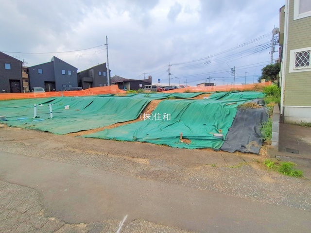 【新築分譲住宅】富士見市第1羽沢の前面道路含む現地写真