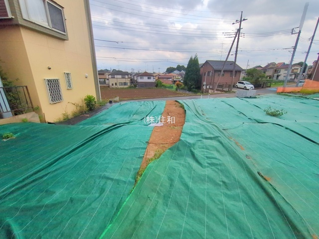 【新築分譲住宅】富士見市第1羽沢の前面道路含む現地写真