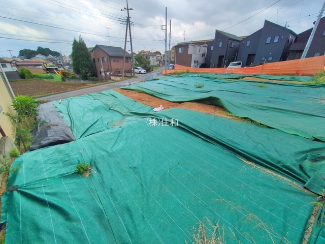 【新築分譲住宅】富士見市第1羽沢の前面道路含む現地写真