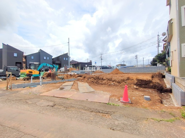 【新築分譲住宅】富士見市第1羽沢の前面道路含む現地写真