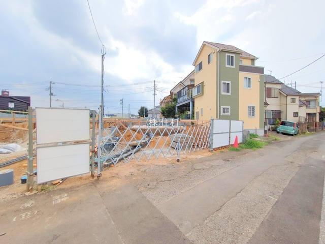 【新築分譲住宅】富士見市第1羽沢の前面道路含む現地写真