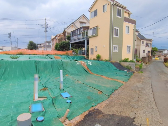 【新築分譲住宅】富士見市第1羽沢の前面道路含む現地写真