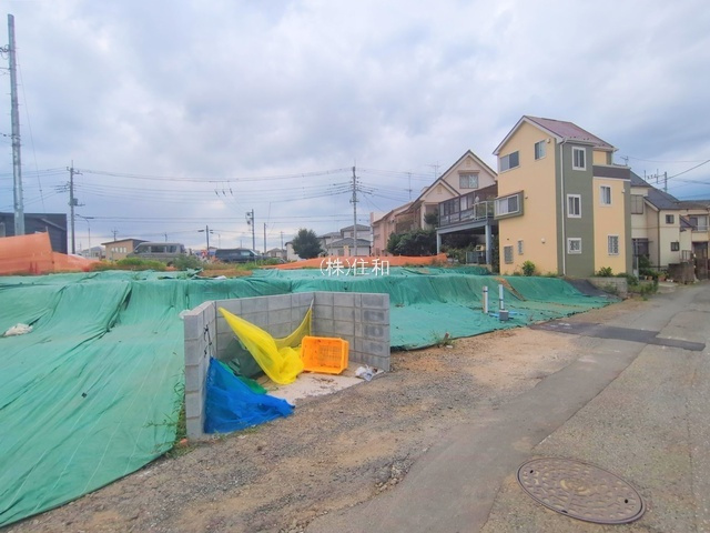 【新築分譲住宅】富士見市第1羽沢の前面道路含む現地写真