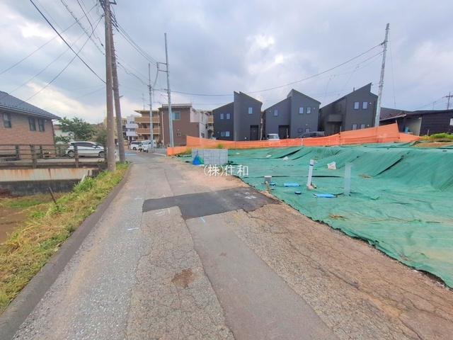 【新築分譲住宅】富士見市第1羽沢の前面道路含む現地写真