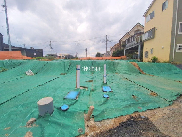 【新築分譲住宅】富士見市第1羽沢の前面道路含む現地写真