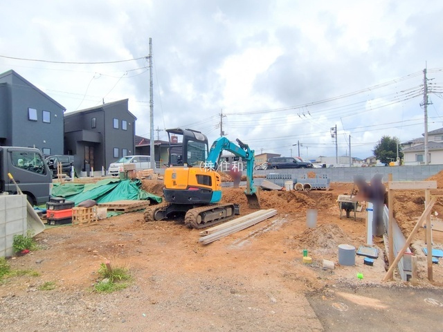 【新築分譲住宅】富士見市第1羽沢の前面道路含む現地写真