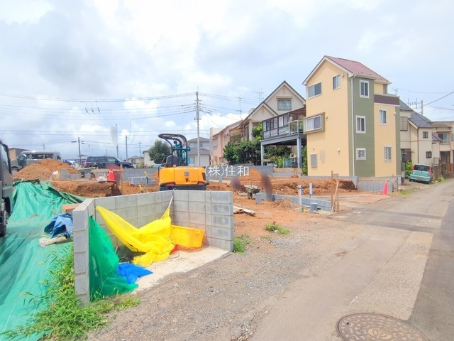 【新築分譲住宅】富士見市第1羽沢の前面道路含む現地写真