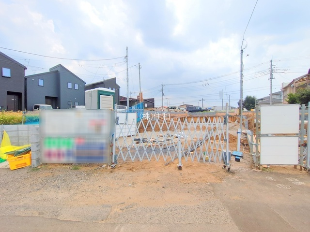 【新築分譲住宅】富士見市第1羽沢の前面道路含む現地写真
