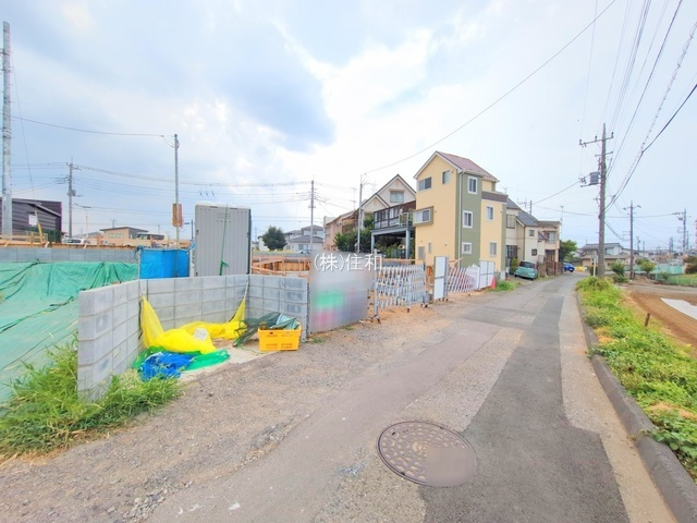【新築分譲住宅】富士見市第1羽沢の前面道路含む現地写真