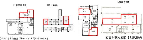 大東ビルの間取り