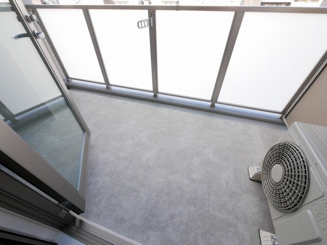 アーバネックス新町のバルコニー