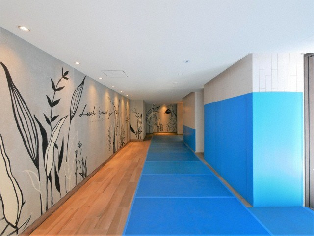 アーバネックス新町のロビー