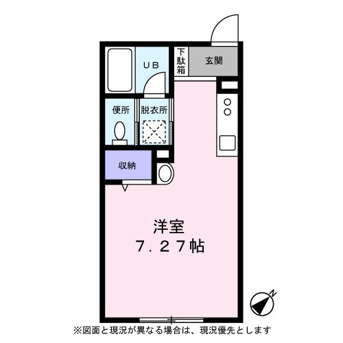 ルミエール北松戸の間取り