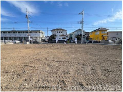 ■高座郡寒川町一之宮３丁目　建築条件なし　売地　区画4の外観|全５区画の内の3区画の販売です◇