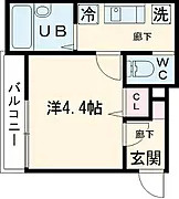 アカツキ小岩の間取り