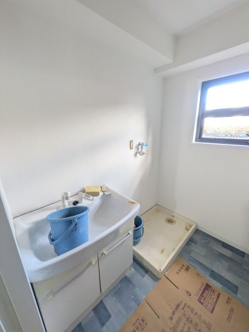 ディアコート静の洗面所