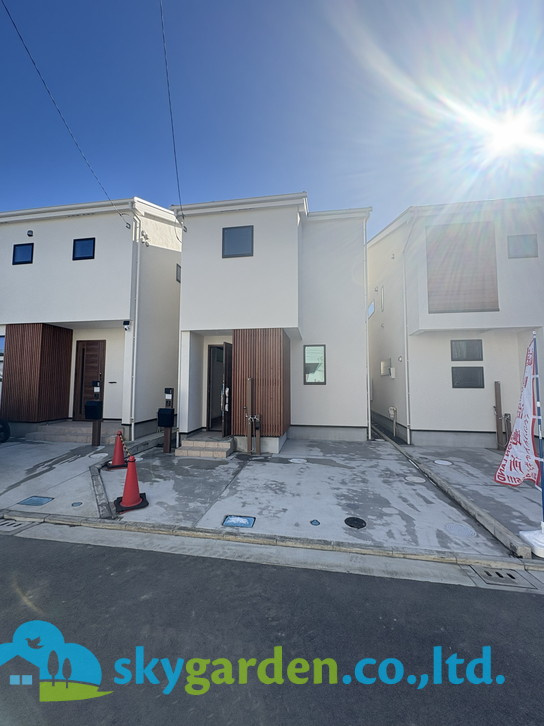 茅ヶ崎市浜須賀　新築戸建　全9棟6号棟の外観