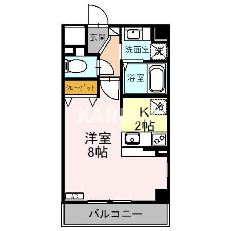 メイト鶴見の間取り