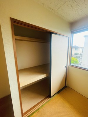 羽犬塚ガーデンハイツ Ⅱの収納|ちょっとした収納スペースも充実しています